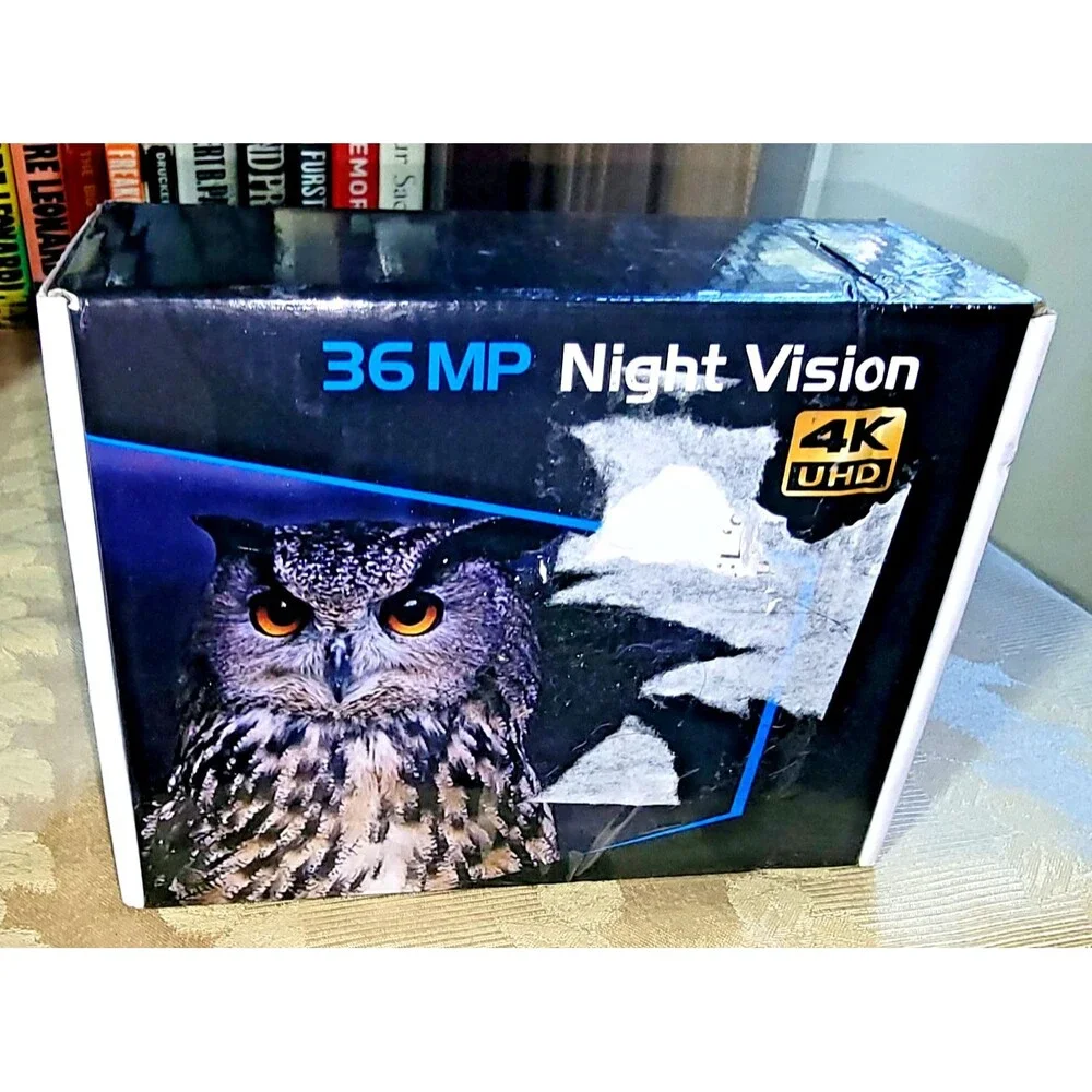 NEW 36MP 4K UHD Night Vision Goggles w/ 32GB Memory Card NEW/ Open-Box Yoziaaoa